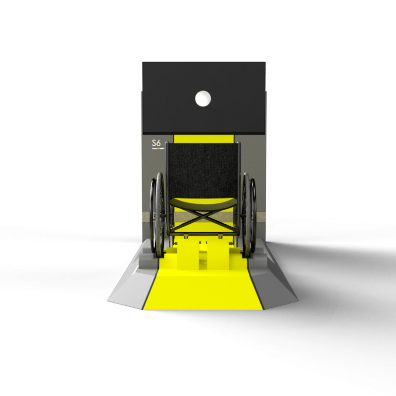 輪椅模擬訓練系統-