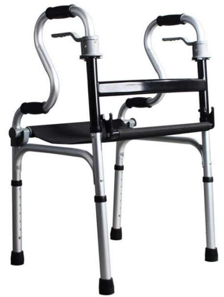 Seat walking aid-