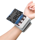 Voice wrist sphygmomanometer-