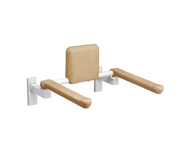 雙柄坐便器用扶手(壁掛式)-