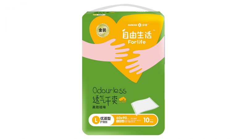 自由生活金裝成人護理墊 L碼-