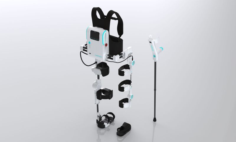 Unilateral Lower Limb Exoskeleton For Hemiplegia-