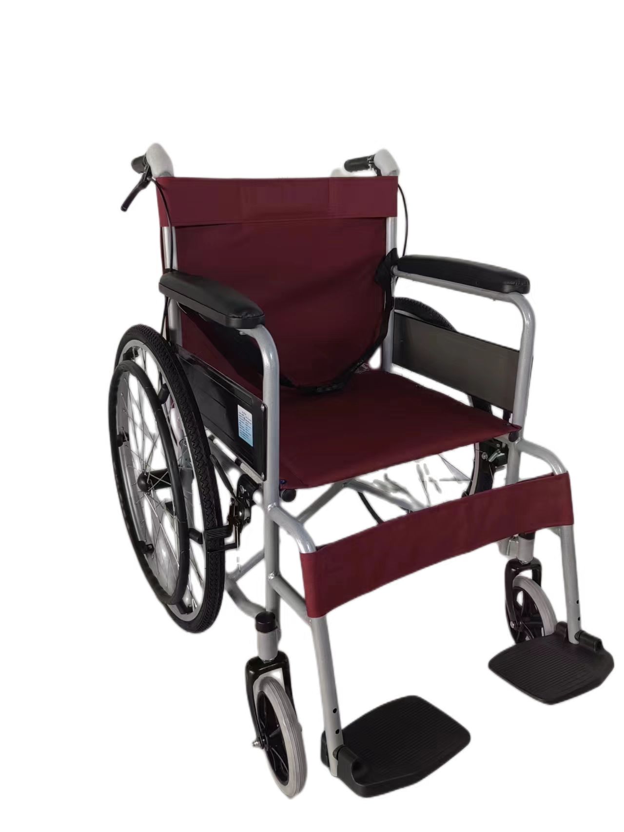 鋼管烤漆軟座輪椅