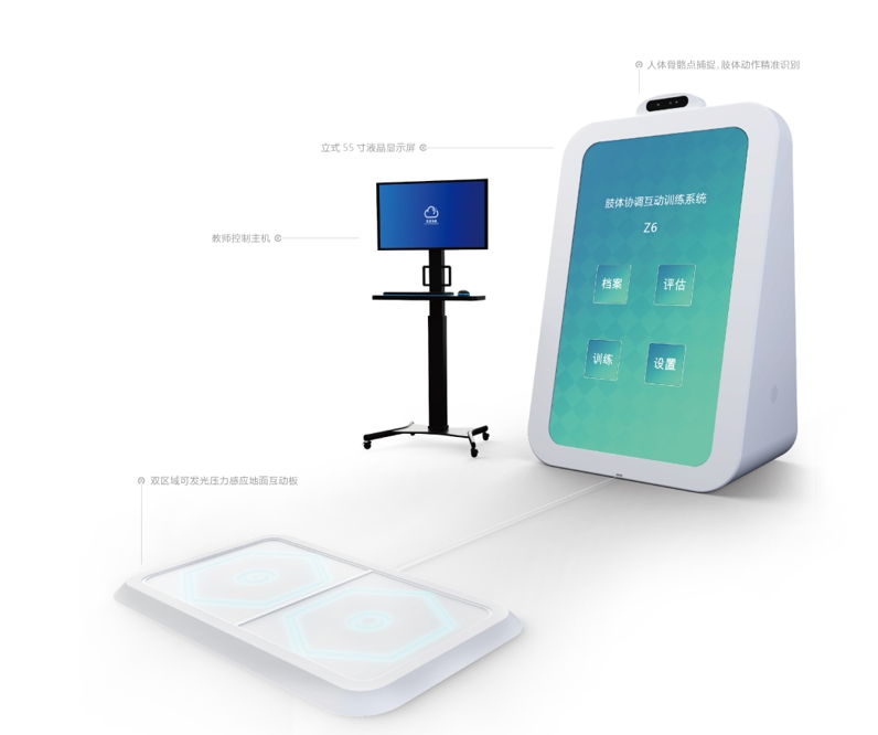 肢體協調互動訓練系統