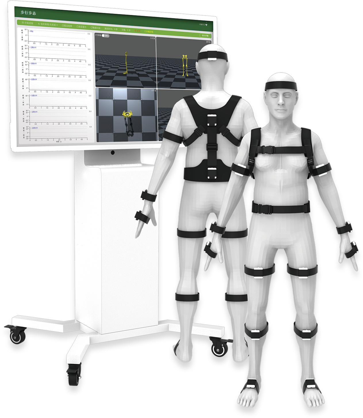 三維動作捕捉分析與訓練系統