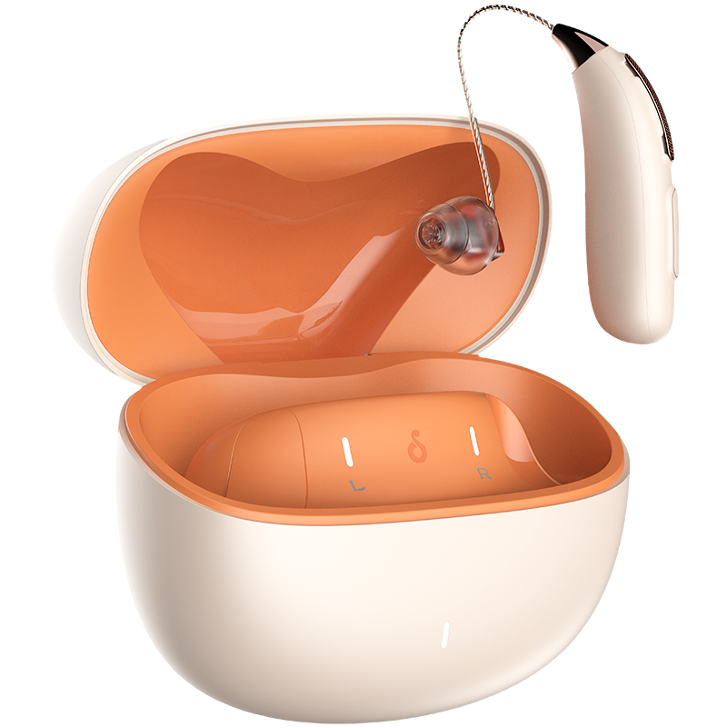 玖益醫療級智能藍牙耳背式助聽器（ P1 中大功率）-